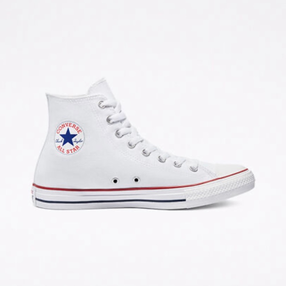 White High Top Converse Chuck Taylor All Star Classic